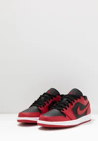 AIR JORDAN 1 UNISEX - Baskets basses - gym rouge/blanc/noir