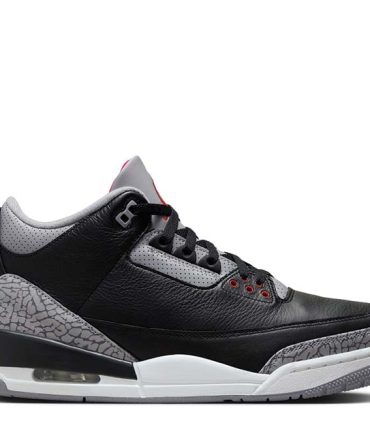 AIR JORDAN 3 RETRO "BLACK CEMENT"