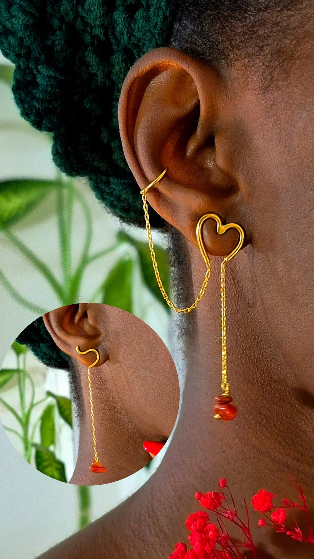 Boucles d'oreilles - Cherry