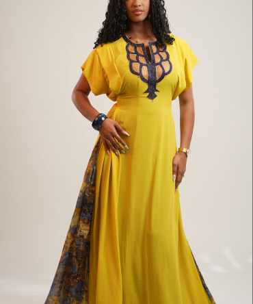 Robe Longue "Soleil d'Orient" Nadia Design