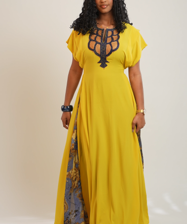 Robe Longue "Soleil d'Orient" Nadia Design