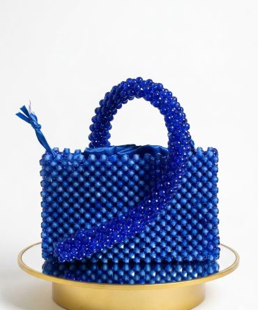 Le Mini-Sac Perlé Azur – Édition Éclat