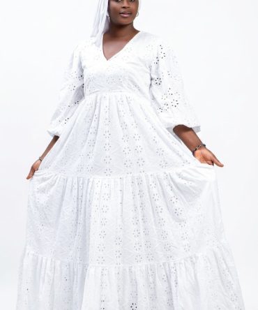 La Robe Longue "Pureté Éclat"